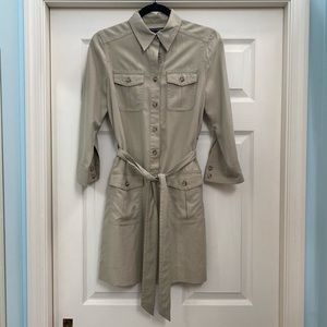 Tan Banana Republic dress